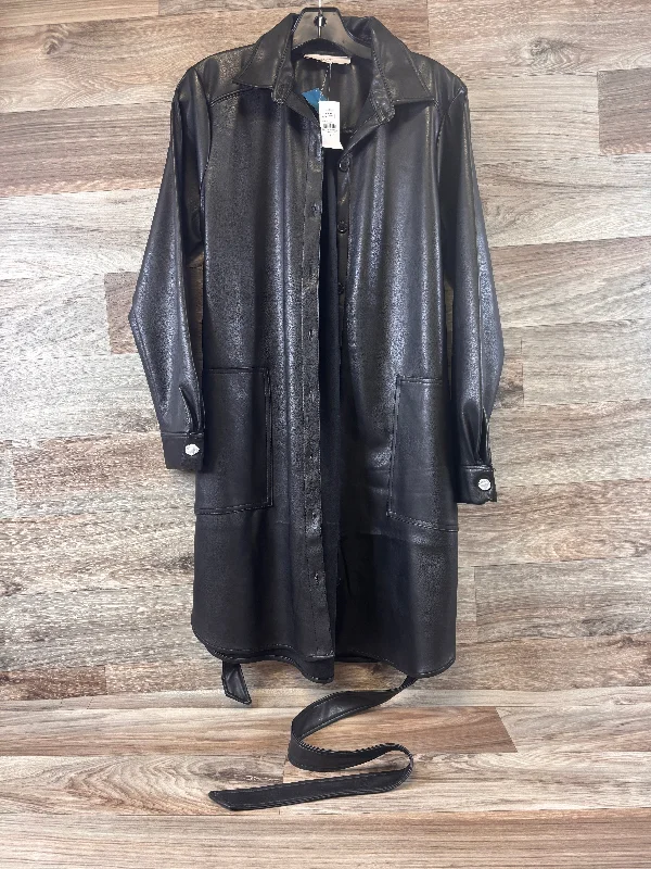 Jacket Other By Loft In Black, Size: M Rayon Fabric Velvet Fabric Corduroy Fabric