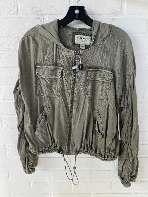 Jacket Other By Marrakech In Green, Size: S Wool Fabric Cashmere Fabric Tweed Fabric Jacket Other By Marrakech In Green, Size: S Wool Fabric Cashmere Fabric Tweed Fabric