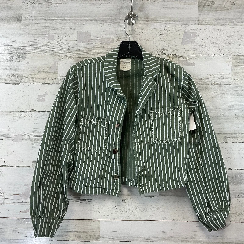 Jacket Other By SEVENTYB& MOCHI In Green, Size: S Print Jacket Jacquard Jacket Embroidered Jacket Jacket Other By SEVENTYB& MOCHI In Green, Size: S Print Jacket Jacquard Jacket Embroidered Jacket