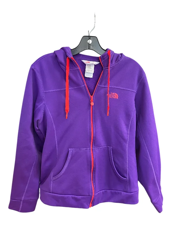 Jacket Other By The North Face In Purple, Size: L Tailored Jacket Straight Jacket A-Line Jacket