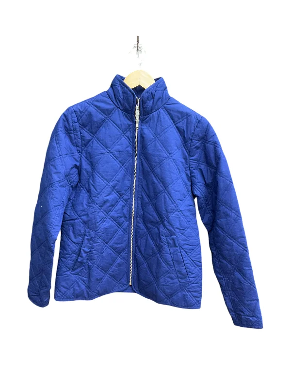 Jacket Puffer & Quilted By Amazon Essentials In Blue, Size: S Stand-Up Collar Roll-Neck Collar Turtle Neck Jacket Puffer & Quilted By Amazon Essentials In Blue, Size: S Stand-Up Collar Roll-Neck Collar Turtle Neck