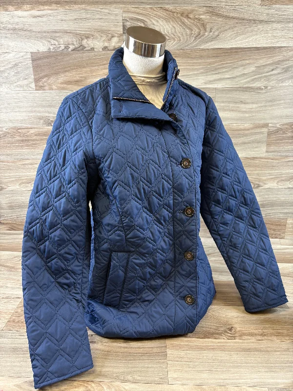 Jacket Puffer & Quilted By Lands End In Navy, Size: S Wool Jacket Cashmere Jacket Tweed Jacket Jacket Puffer & Quilted By Lands End In Navy, Size: S Wool Jacket Cashmere Jacket Tweed Jacket
