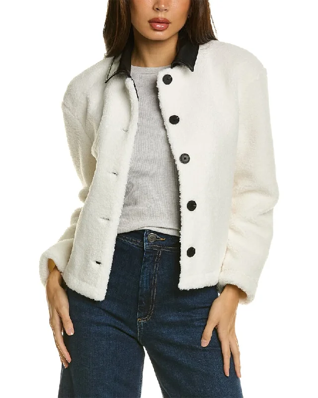 o.p.t. Serenette Teddy Jacket Cotton Jacket Linen Jacket Terry Jacket