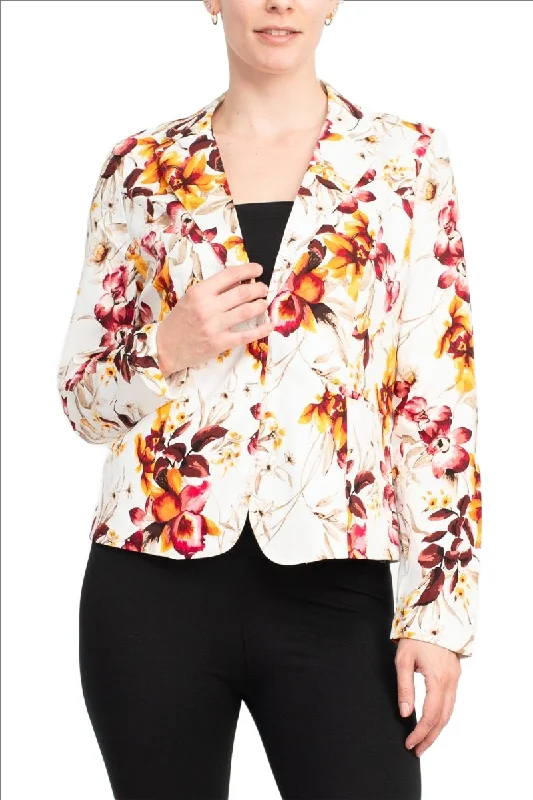 Premise Notched Collar Long Sleeve 2 Button Closure Floral Print Cotton Blend Jacket Herringbone Jacket Checkered Jacket Solid Jacket Premise Notched Collar Long Sleeve 2 Button Closure Floral Print Cotton Blend Jacket Herringbone Jacket Checkered Jacket Solid Jacket