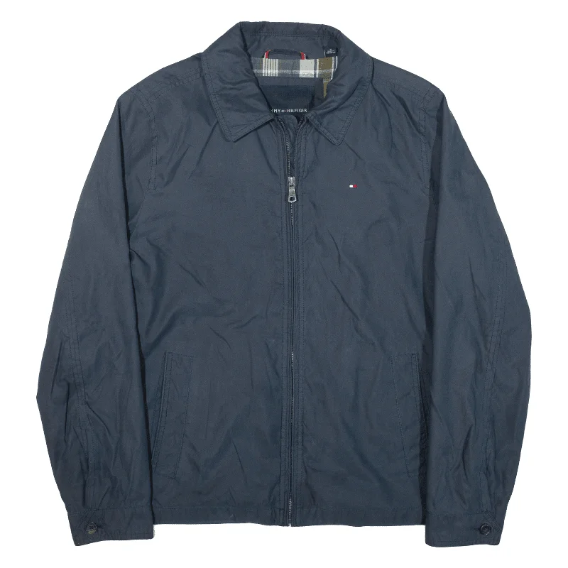 TOMMY HILFIGER Womens Lined Jacket Blue S Striped Jacket Polka Dot Jacket Floral Jacket TOMMY HILFIGER Womens Lined Jacket Blue S Striped Jacket Polka Dot Jacket Floral Jacket