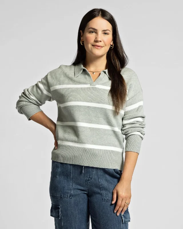 Lotus Striped Sweater Slim Fit Regular Fit Oversized