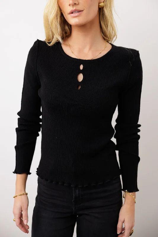 Nadia Knit Sweater Seamless Knitted Crochet