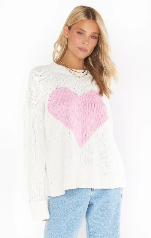 Sweetheart Sweater Soft Cozy Warm