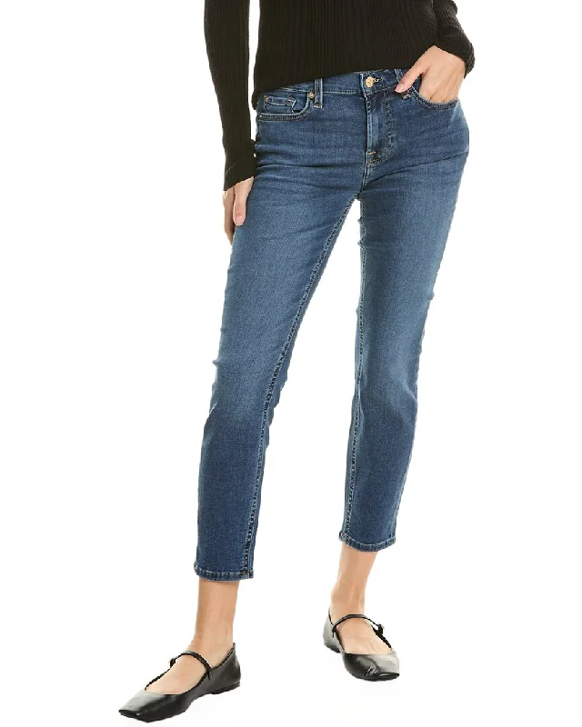 7 For All Mankind Duchess Ankle Skinny Jean Trendy Classic Fit Jeans