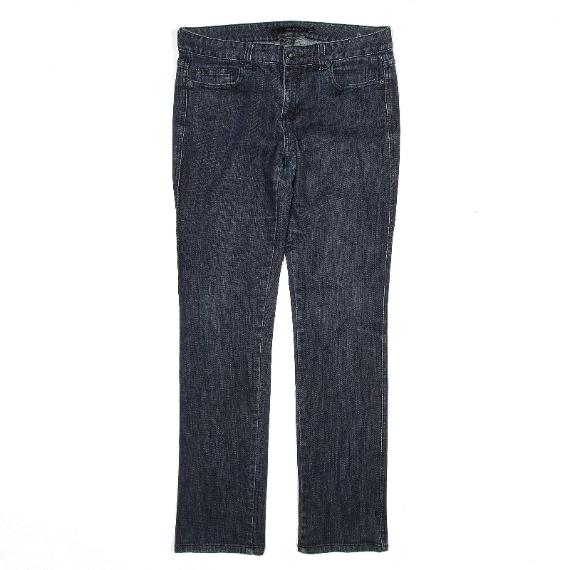 CALVIN KLEIN Pencil Blue Jeans W30 L32 Stylish High-Rise Mom Jeans