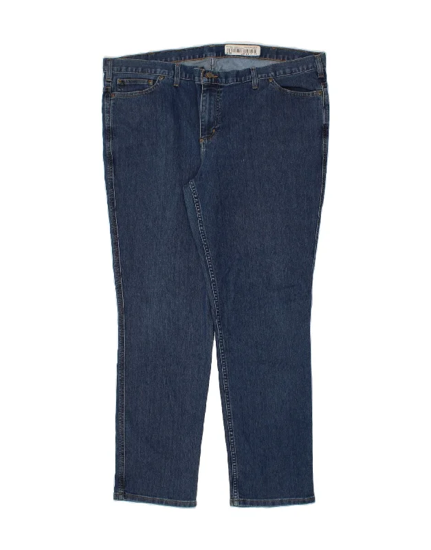 CARHARTT Womens Slim Jeans US 22 3XL W44 L30 Blue Cotton Comfortable Straight-Legged Denim CARHARTT Womens Slim Jeans US 22 3XL W44 L30 Blue Cotton Comfortable Straight-Legged Denim