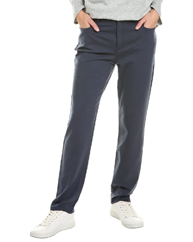 EILEEN FISHER High-Waisted Slim Fit Jean Casual Straight-Leg Jeans