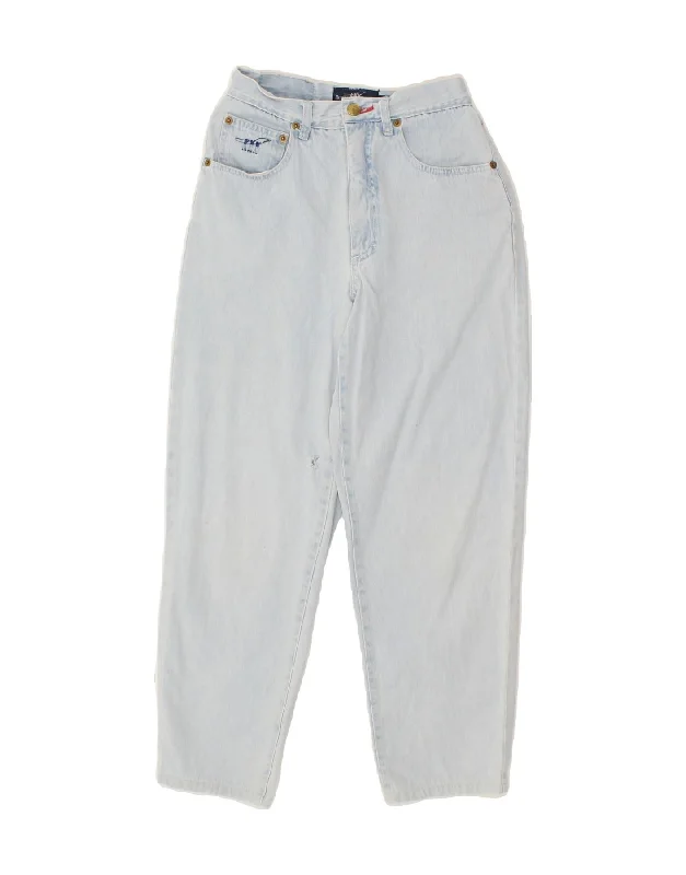 HENRY COTTONS Womens High Waist Tapered Jeans UK 12 Medium W24 L24 Blue Fashionable Straight Fit Denim HENRY COTTONS Womens High Waist Tapered Jeans UK 12 Medium W24 L24 Blue Fashionable Straight Fit Denim