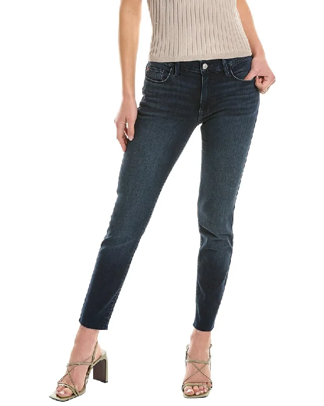 HUDSON Jeans Natalie Lynn Super Skinny Ankle Jean Elegant Dark-Wash Bootcut Jeans