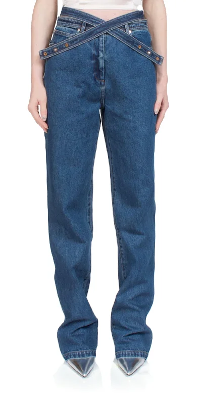 Jo Jeans In Indigo Trendy Skinny Fit Jeans