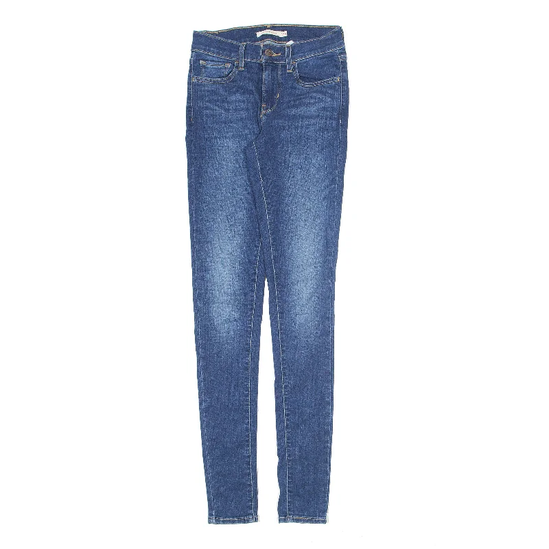 LEVI'S 710 Jeans Blue Denim Slim Skinny Stone Wash Womens W24 L32 Stylish Paperbag Waist Denim LEVI'S 710 Jeans Blue Denim Slim Skinny Stone Wash Womens W24 L32 Stylish Paperbag Waist Denim