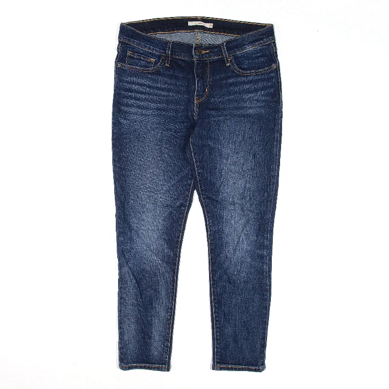 LEVI'S 711 Jeans Blue Denim Slim Skinny Womens W29 L24 Trendy Low-Rise Bootcut Jeans LEVI'S 711 Jeans Blue Denim Slim Skinny Womens W29 L24 Trendy Low-Rise Bootcut Jeans