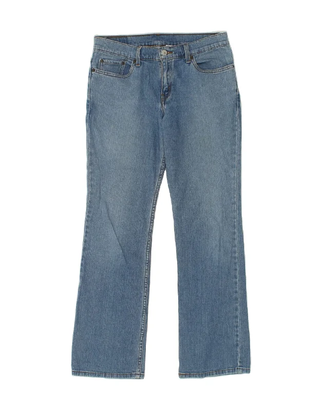 LEVI'S Womens Bootcut Jeans US 7 Medium W30 L31 Blue Cotton Cozy Stretch High-Waist Jeans LEVI'S Womens Bootcut Jeans US 7 Medium W30 L31 Blue Cotton Cozy Stretch High-Waist Jeans