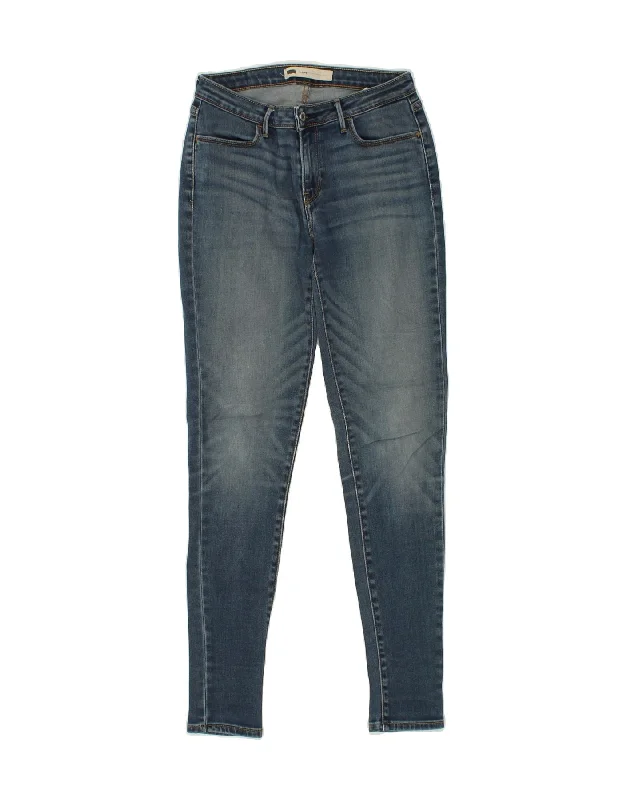 LEVI'S Womens Jegging Jeans W26 L30 Blue Cotton Fashionable Cropped Denim Jeans