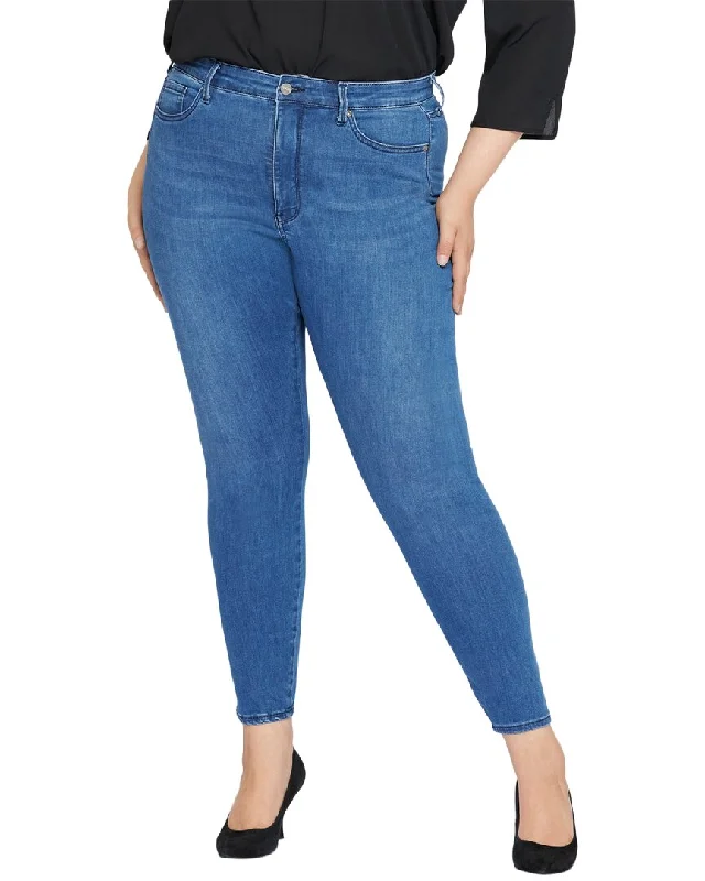 NYDJ Plus Ami High-Rise Skinny Jean Stylish Bootcut Denim Jeans