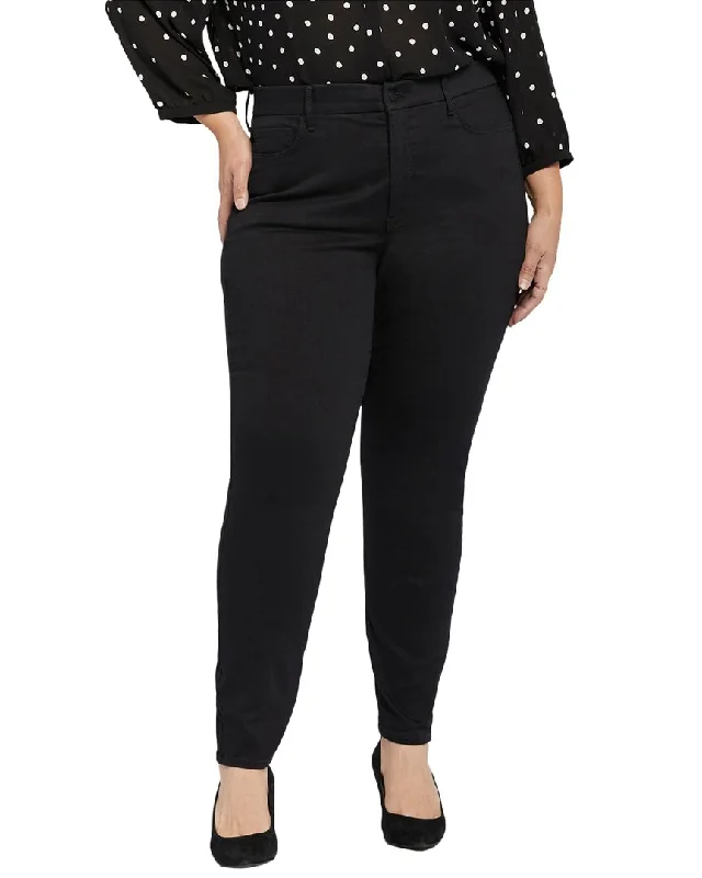 NYDJ Plus Waist Match High-Rise Ami Skinny Jean Stylish Stone-Wash Denim Jeans