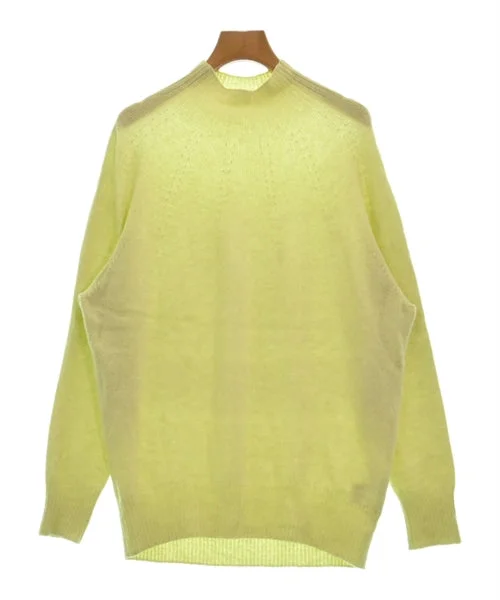 UNTITLED Sweaters Mesh Fabric Canvas Fabric Denim Fabric