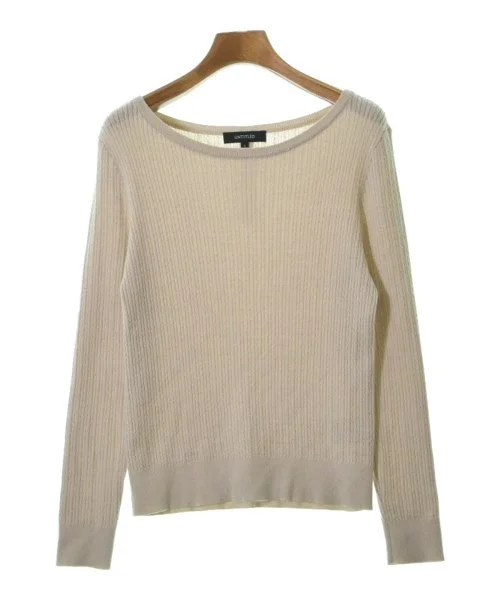 UNTITLED Sweaters Real Fur Shearling Chenille