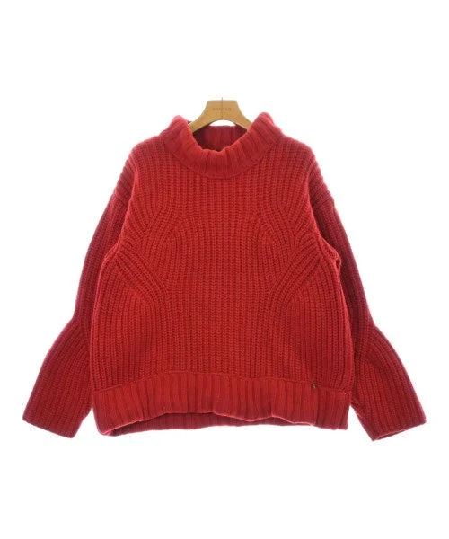 DSQUARED Sweaters Denim Fabric Leather Fabric Suede Fabric
