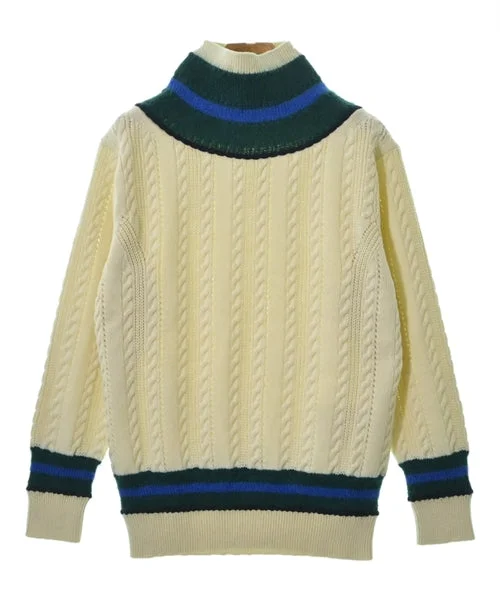 TAO COMME des GARCONS Sweaters Notch Collar Peter Pan Collar Cowl Neck