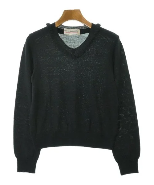 COMME des GARCONS GIRL Sweaters Mesh Blend Leather Blend Suede Blend