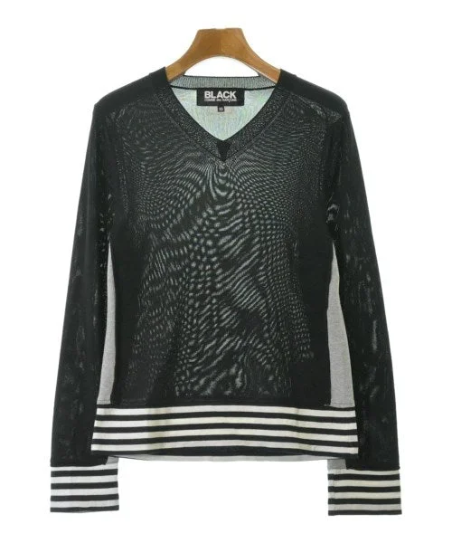 BLACK COMME des GARCONS Sweaters Solid Print Embellished