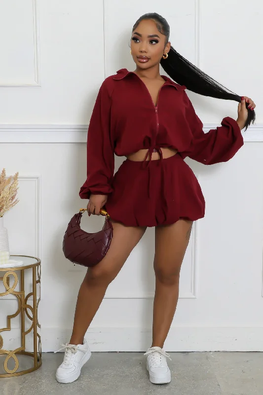 Shadow Ensemble Skirt Set corduroy skirt comfortable