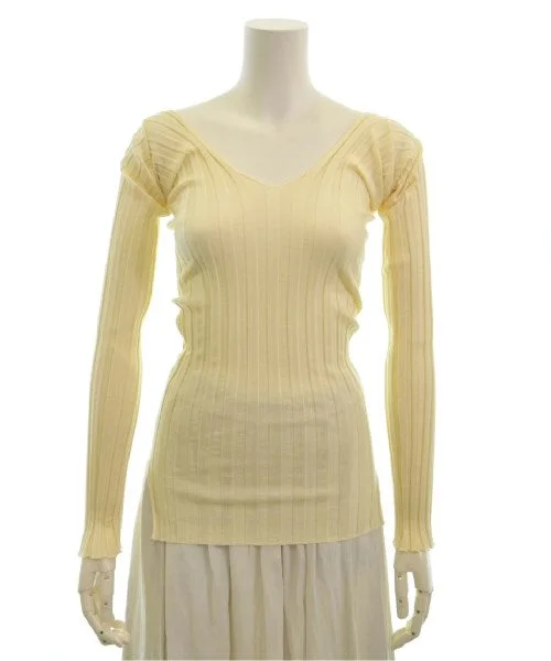 CELINE Sweaters Turtle Neck Boat Neck Asymmetrical Neck