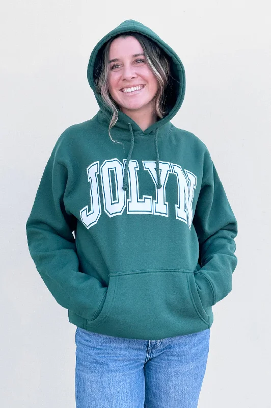 Raine Hoodie - Forest Logo Hoodie with Patch Decorative Personalized