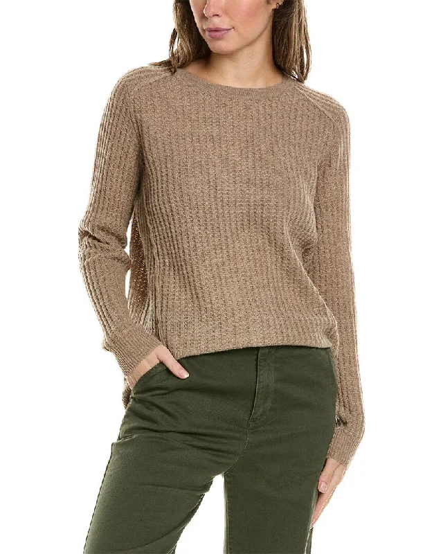 Alashan Cashmere Cuddled Up Thermal Cashmere Sweater Lace Blend Ribbed Blend Corduroy Blend