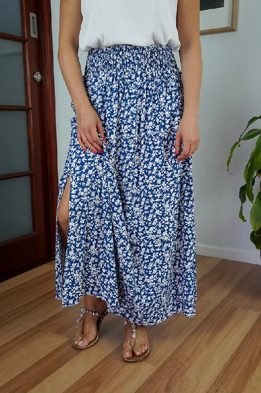 Amber Skirt "Microflower" wool skirt thick
