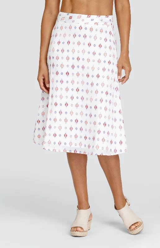 Bora 28" Skirt - Medallion - FINAL SALE wrap skirt elegant