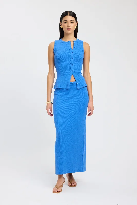Carter Maxi Skirt leather skirt sleek