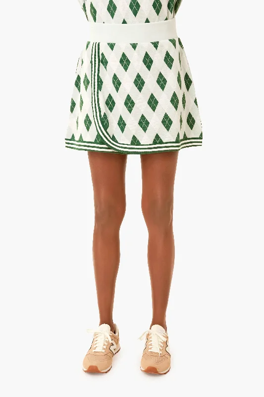 Check Clubhouse Reece Skirt leather skirt bold