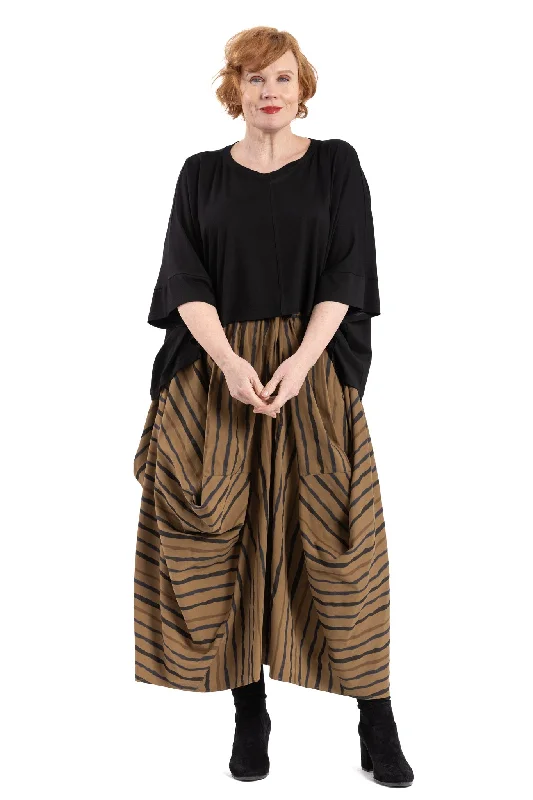CEMENTO SKIRT LT wool skirt thick