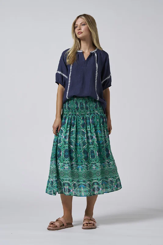 GIA SKIRT tiered skirt playful