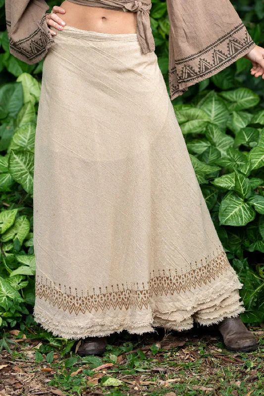 ILANA SKIRT velvet skirt plush