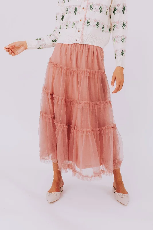 In My Own World Skirt cashmere skirt fine