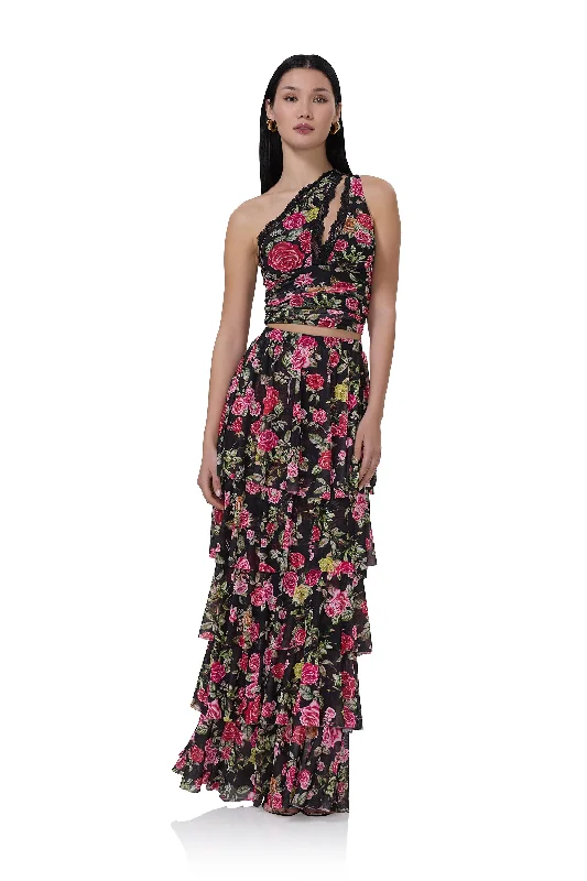 Jace Skirt - Wallpaper Rose modal blend skirt