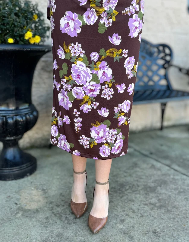 Kylie Skirt button skirt front