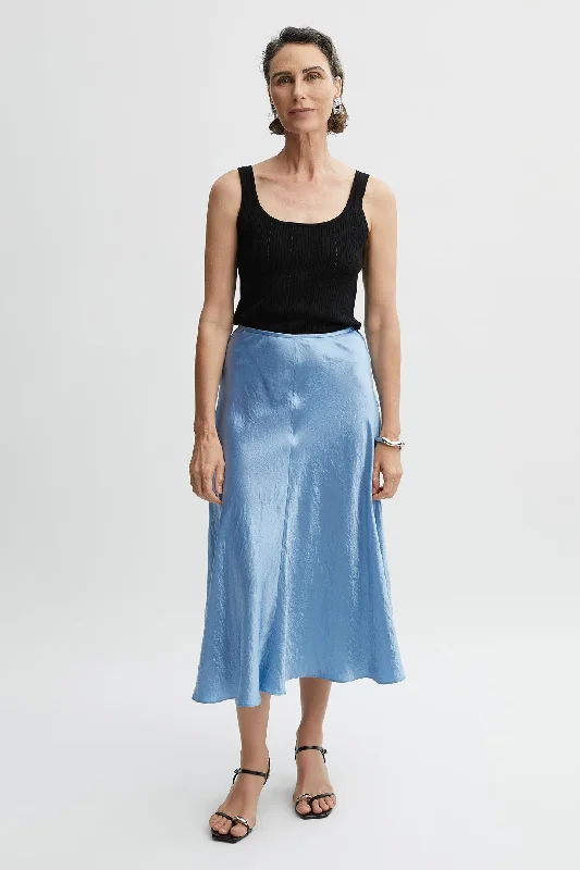 Laszlo Flare Skirt wrap skirt elegant