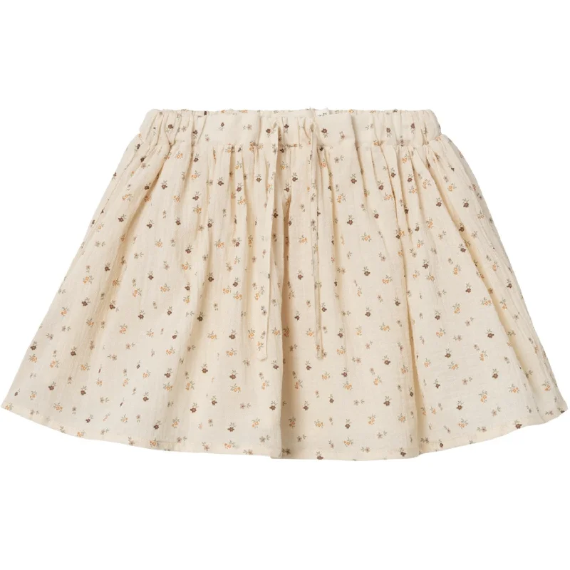 Lil'Atelier Birch Noanna Skirt chiffon skirt lightweight