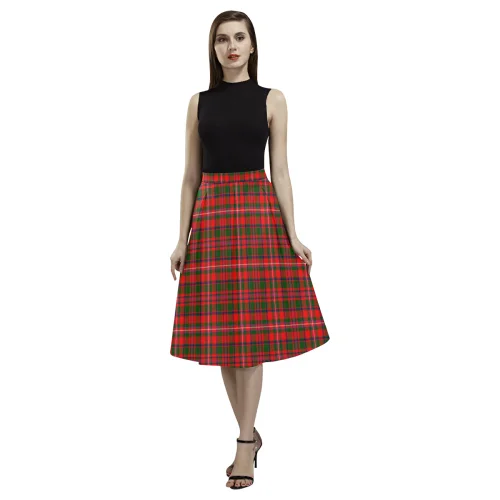 MacKinnon Modern Tartan Aoede Crepe Skirt summer skirt style