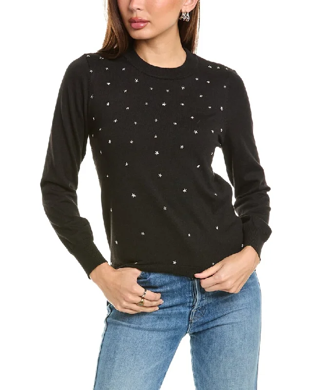 Nanette Nanette Lepore Studded Sweater Sweater Knitwear Pullover