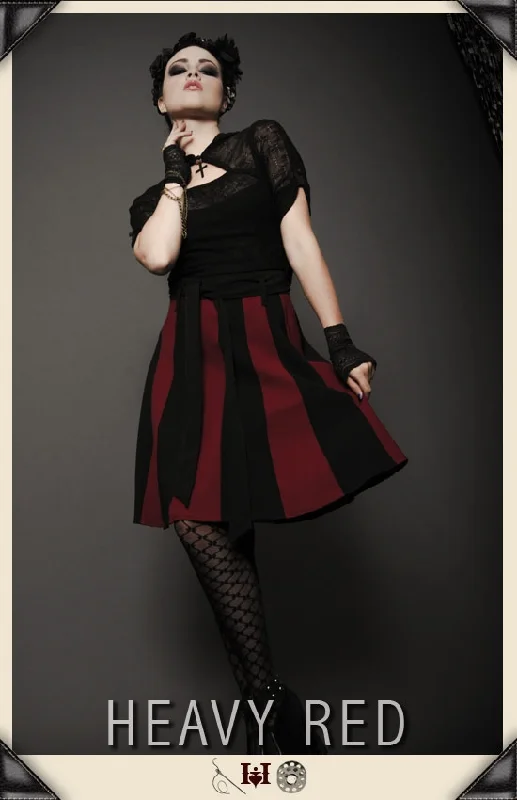 Rue Morgue Striation Skirt denim skirt fashionable